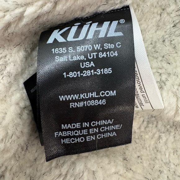 Kuhl Projekt Arktik Faux Trim Waxed Shearling Lined Jacket - Picture 11 of 12